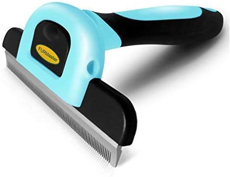 Deshedding Tool & Pet Grooming Brush for Small, Medium & Large Dogs, Cats & Horses, With Short to Long Hair. Dramatically Reduces Shedding In Under 10 Minutes