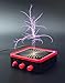 WARDENCLYFFE® Music Tesla Coil, 10cm(4") Touchable Plasma Arc, Compact Palm-Sized Design & STEM Science Education Tool(Model:TC10MINI Red)