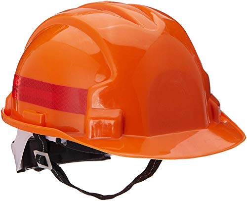 Image of Helmet AKH-14 with Reflective Band Rachet Type - Orange (Pack of 5)