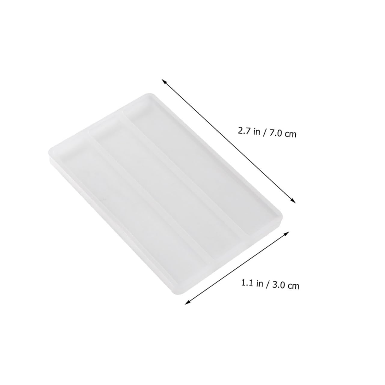 STOBOK 24pezzi Stampi Silicone Per Clip Per Kit Per Creazione Di Accessori Fai Te Resina Epoxy Inclusi Stampi e Accessori Metallici Per Clip Per