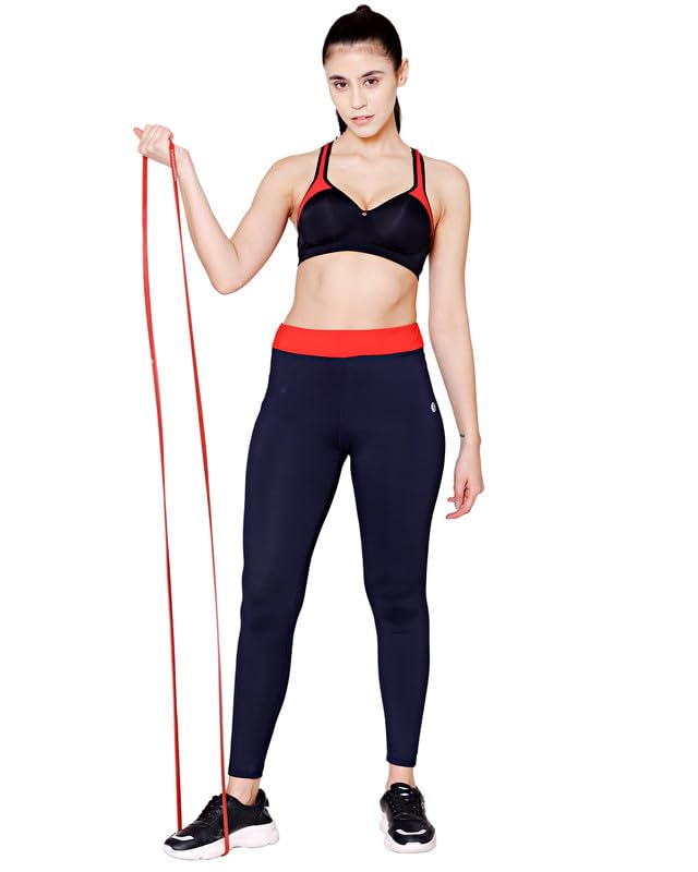 Image of BODYCARE Women's Polyamide Spandex Wirefree Broad Straps Seamless Padded Sports Bra-1624B
