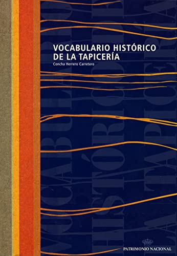 Portada de Vocabulario histórico de la tapicería