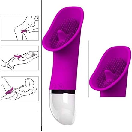Men's and Women's Tongue Licking Heating Adult Vibration Toy-Purple, Strong Tongue Suction and Licking 30 Mode Nipple Sucker G Men's and Women's Sucking Toy T-Shirt