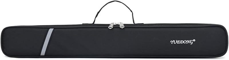 Thick Linen Oxford Vertical Flute Carrying Case 24inch Water-Resistant Woodwind Storage Bag Outdoor Padded Bamboo Flute Cover Pouch with Handle Shoulder Strap Gift for Beginner Players Musician