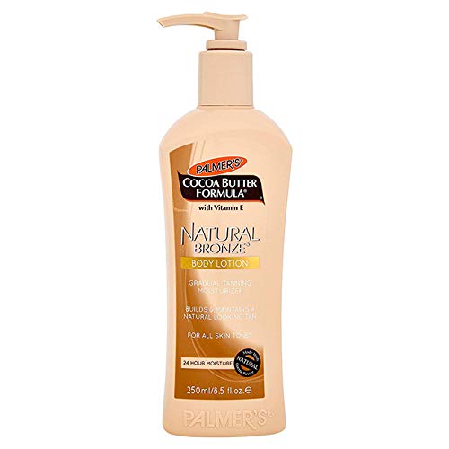 Palmers Cocoa Butter Formula Natural Bronze Gradual Tan 250ml (Pack of 6)