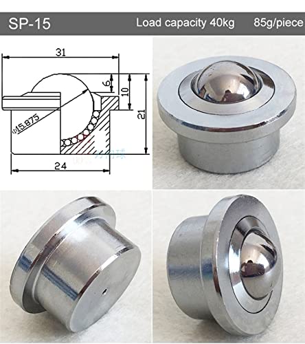 Rodamiento esférico SP-15 con transmisión flexible para rotación de rodillos mecánicos 2