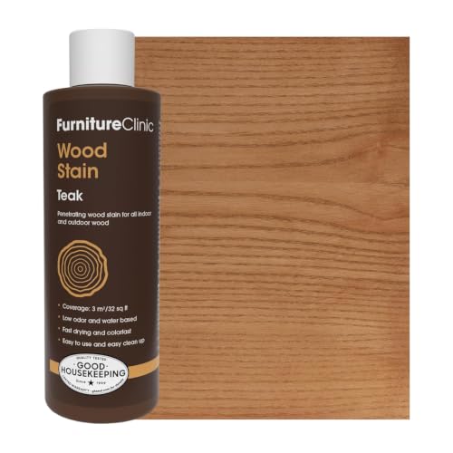 Furniture Clinic Wood Stain | Teak | Water Based | Fast Dryi...