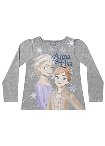 Camiseta Fakini Básica Meninas, Cinza Cinza, 8