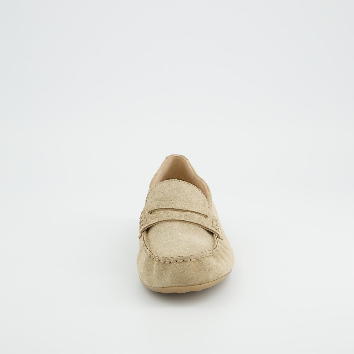 Paul Green Damen - Slipper & Mokassin 1188-019 in beige Rauleder
