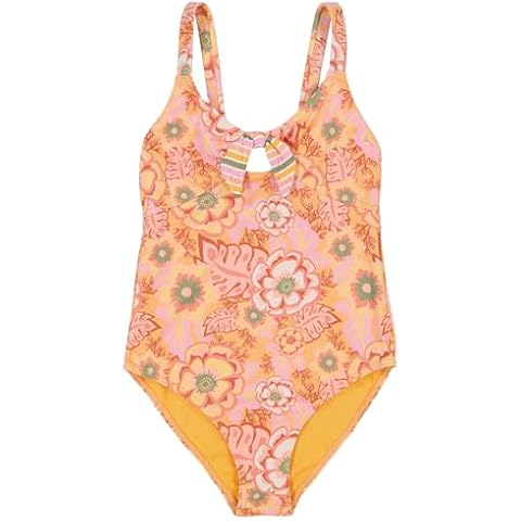 Roxy Girls' Papaya Wildflower Swimsuit Cover
