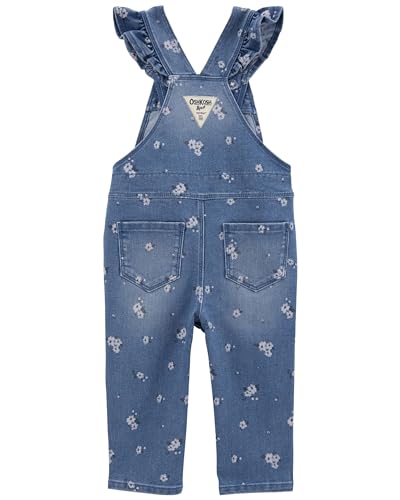 Image of OSHKOSH B'GOSH Baby Girls World's Best Overalls