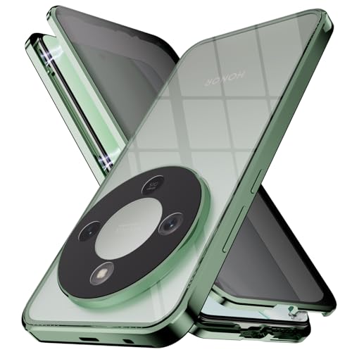 Housse Honor Magic 8 Lite 5G verte pour protéger votre vie privée