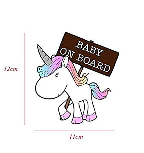 Enlegend Creative New Unicorn Wall Sticker (C)