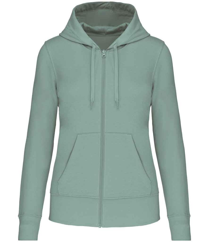 COOZO Ladies Eco Friendly Full Zip Hoodie - Sage - XL