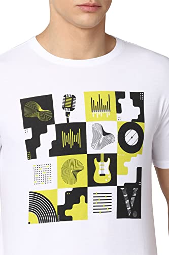 Image of Van Heusen Men's Cotton Slim Fit T-Shirt