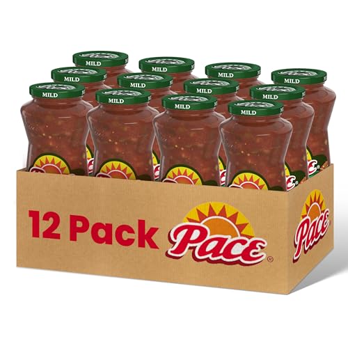 Image of Pace Salsa, Chunky Salsa Mild, 16 Ounce Jar (Pack of 12)
