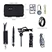HSYTEK Survival Gear Kit 11 in 1,Professional Outdoor Emergency Survival Kit with Tactical Pen|Bracelet|Temperature Compass|Fire Starter|Flashlight for Camping, Hiking ,Travel or Adventures Necessary