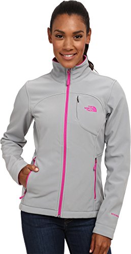 The North Face Women's Apex Bionic Jacket Mid Grey/Luminous Pink