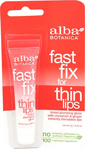 Alba Botanica Fast Fix for Thin Lips, 0.25 oz.