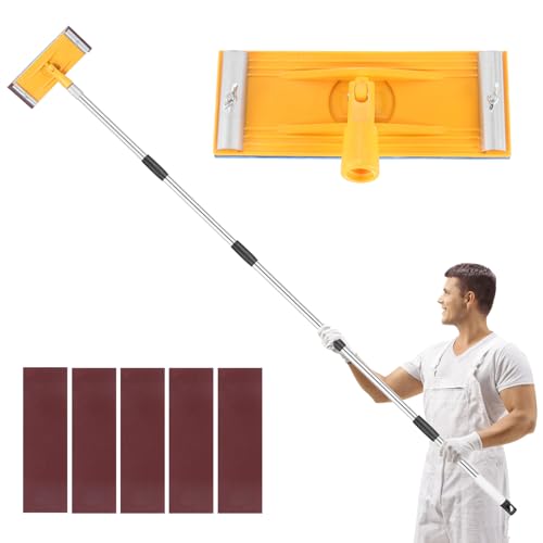 Manual Hand Drywall Sander with Sanding Sheets