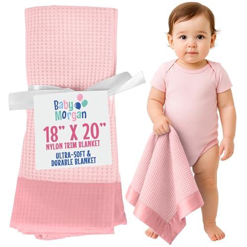 Baby Morgan - Premium Thermal Waffle Baby Blanket...