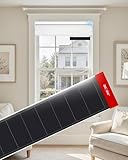 JaeJaes 1PCS Solar Panels 3.4W 6V Charge for Motorized Blinds with USB-C Connector, Charging for Lithium Battery Operated Shades