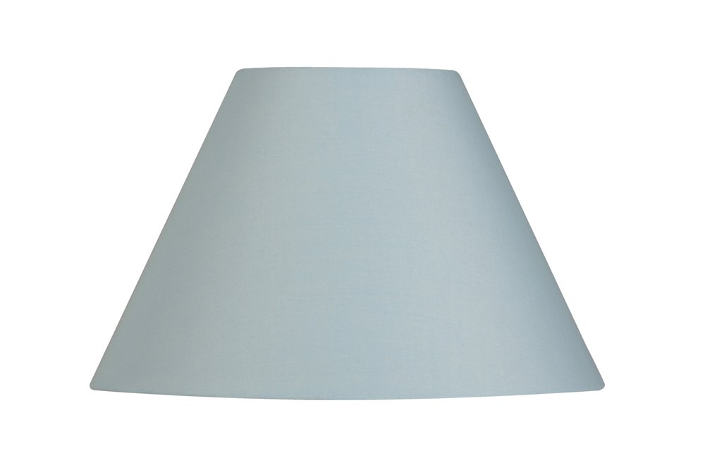 Oaks Lighting Blue 16-Inch Cotton Coolie Shade, Light S501/16 Lb