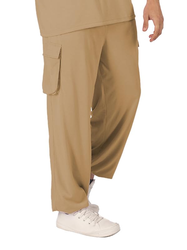 Image of CHKOKKO Men's Casual Track Pant Regular Fit Lower with Side Pockets Comfortable Stylish Sports Gym Running Jogger