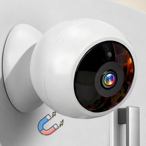 AMTIFO Security Cameras Wireless Outdoor Magnetic: Install-Free Smart Indoor 2K WiFi - Long Battery Life Powered Wireless Cameras for Home Security with AI Motion Detection