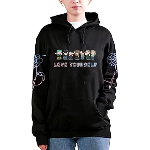 Dolpind Kpop Hoodie Love Yourself Persona Sweatershirt SUGA Jimin Jungkook V Merchandise Cover