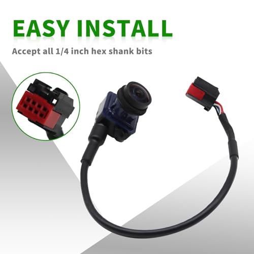 Image of 56054058AH 8PIN Rear View Backup Camera Compatible with 2011-2014 300 2011-2014 Charger Replace 56054058AE 56054058AF 56054058AG 56054058AD