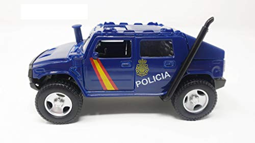 PLAYJOCS Vehículo Policia Nacional GT-8024. Coche metálico, Juguete para niños y coleccionistas.