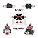 ANJOSHI 150A Fuse Holders Inline Circuit Breaker for Car Audio and Amps Overload Protection Reset Fuse Inverter 12V-42V DC Replace Fuses(150A)