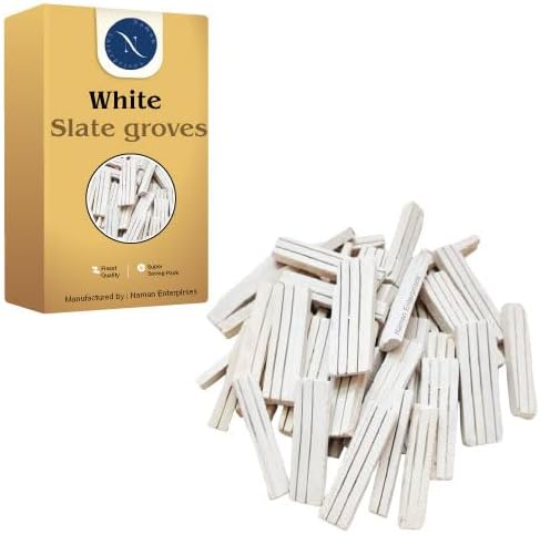 Slate pencil grooves 1KG white joint slate pencil box