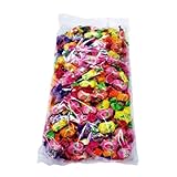 Caramelos Masticables Ceconsa 1,5 kg – Gran Bolsa de Golosinas Blandas con Surtido de Frutas, Envueltos Individualmente y Sin Gluten, Sin Huevo y Sin Lactosa
