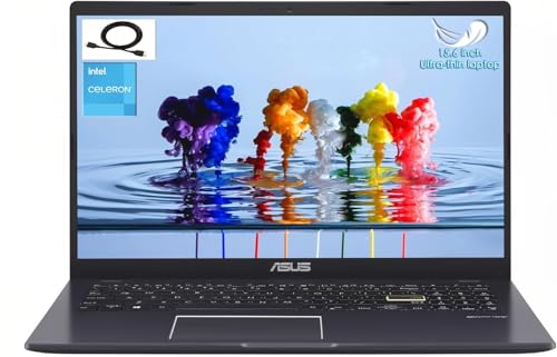 PC portable ASUS 15.6 pouces léger pour étudier et travailler au café