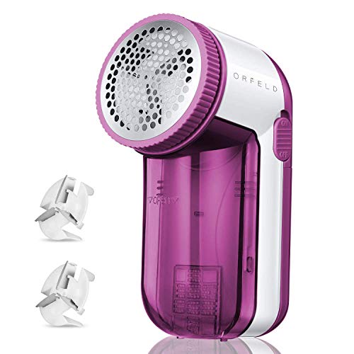 Orfeld Fabric Shaver, Lint Remover with 3 Replaceable...