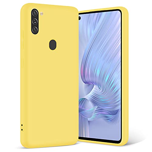 Coque Samsung Galaxy A11 protection intégrale antichoc jaune