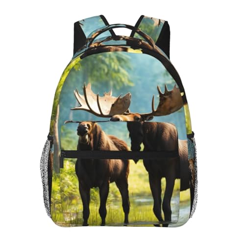 Mochila de oso y ciervo cómoda que soluciona el peso diario