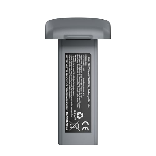 Ameta Batteria per Drone S20, Batteria Ricaricabile per Drone quadricottero RC, 3.7 V/3000 mAh, Nero