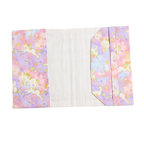 STOBOK Capa De Livro De Tecido Decoração De Mão De Unicórnio Para Casa Capa De Livro Decoração Para