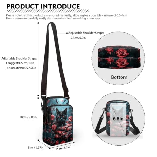 Image of Xpyiqun Small Crossbody Bag Women Phone Purses Sling Shoulder Handbag Cross Body Pouch Wallet Bags