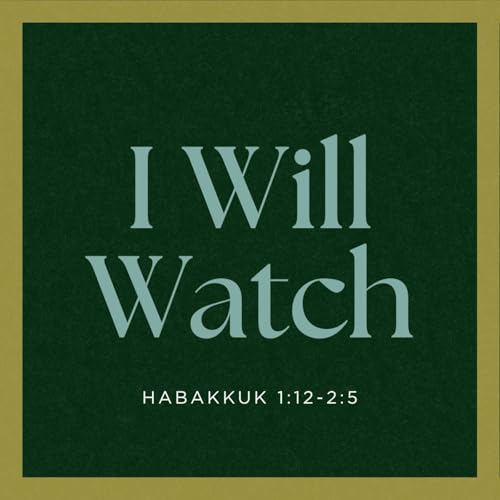 I Will Watch- Habakkuk 1:12-2:5