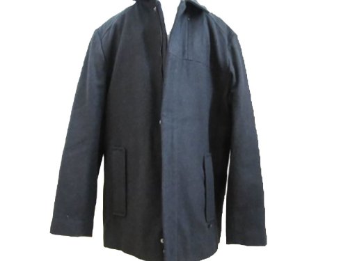 Calvin Klein Peacoat Mid Lenth Wool Mens Size Medium Grey