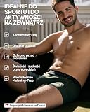 DANISH ENDURANCE Bokserki z Wełny Merino, z Rozporkiem lub Bez, Oddychająca Bielizna Męska, 1 Pak, Szary Melanż, 2XL