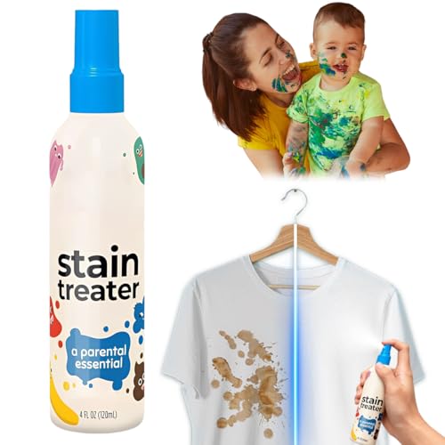 OIXYASpray quitamanchas Miss Mouth's Messy Eater,détachant linge,120 ml - Esencial para recién nacidos y bebés, no apto para limpieza en seco, grasa, café, ropa interior y telas