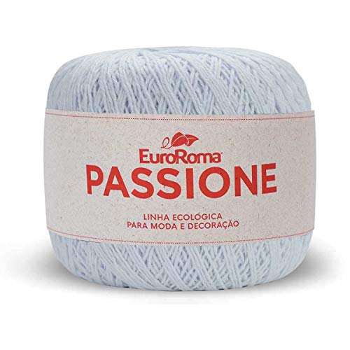 Barbante Passione, Branco, 8/5 Fios, 150 grs, Rolo com 396 Mts, Euroroma