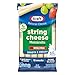 Kraft Creamy String Cheese Mozzarella Cheese Snacks with Whole Milk (12 ct Sticks)