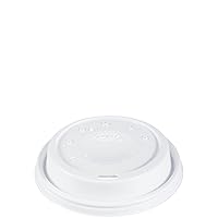 Vista 1 de DART Tapa plástica de capuchino blanco 16EL cabida para la taza caliente/fría de la espuma