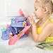 MindWare Mermaid Color Splash Water Park Bathtub Playset - Interactive Bath Toys with Color Changing Mermaid Doll Figures - Gift for 3 Year Olds and Up